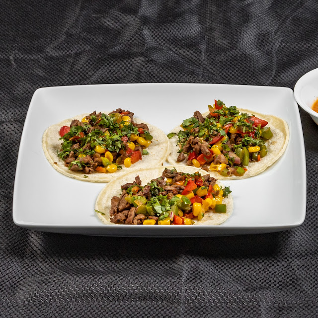 Beef Suya Tacos