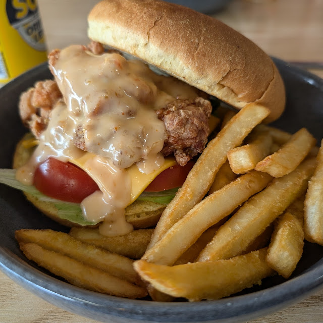 Karrage Chicken Burger