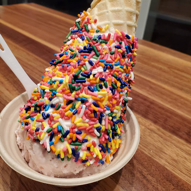 Sprinkle Waffle Cone