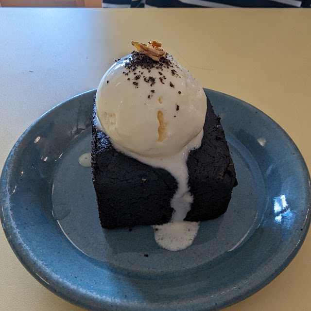 Brownie with Ice Cream