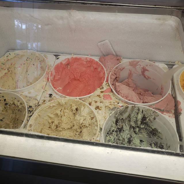 Homemade Ice Cream Cookie Dough Strawberry Chocolate Peanut Butter