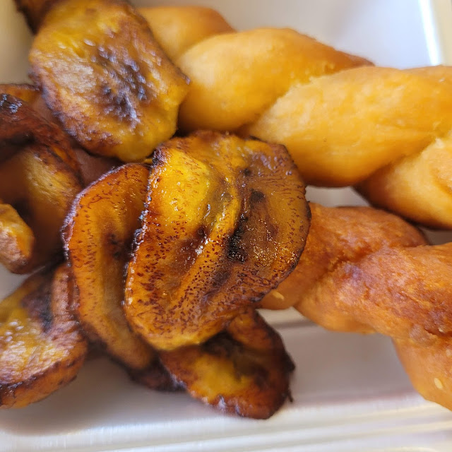 Fried Plantains and Festival
