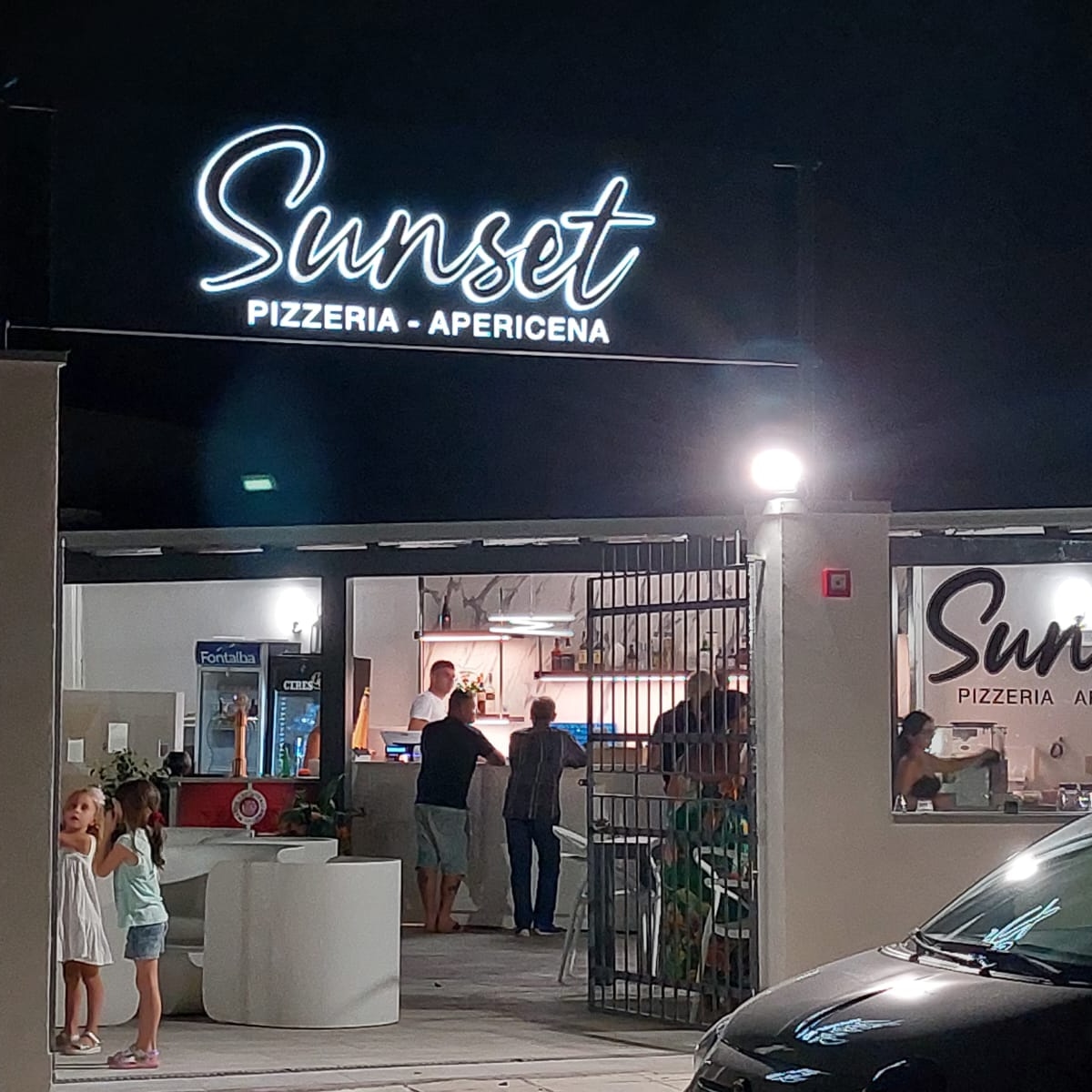 sunset apericena pizzeria