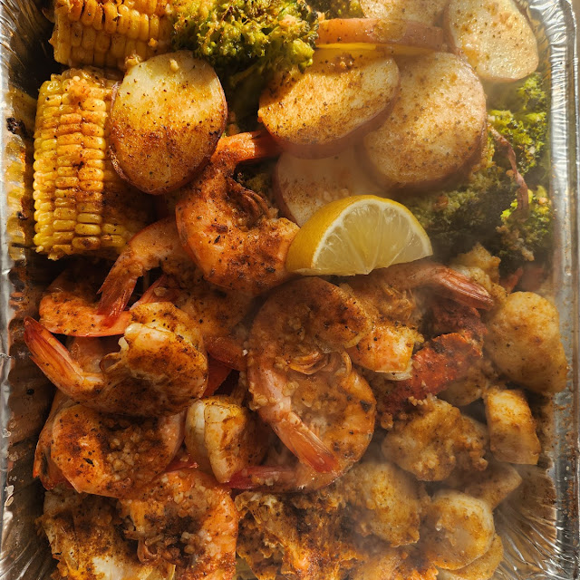 Snow Crab Legs with Shrimps