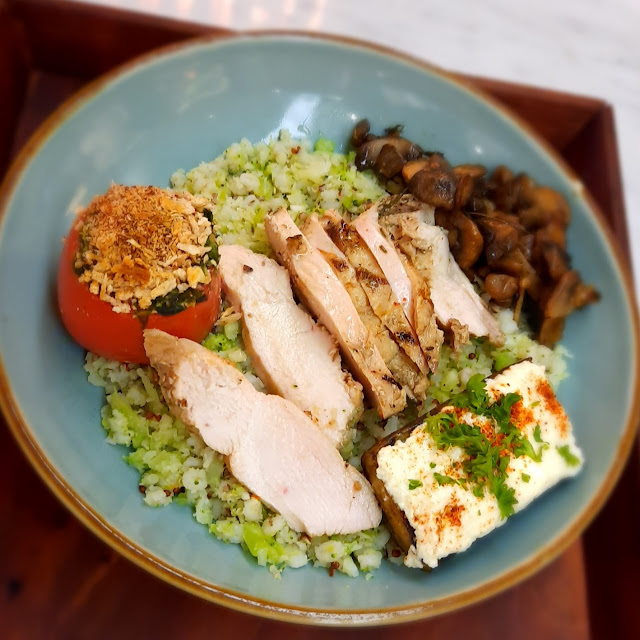 Samurai Salmon Pesto Bowl