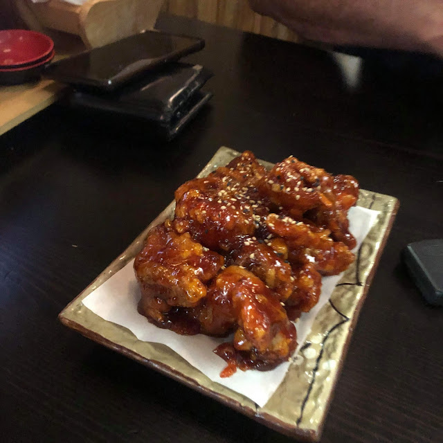 Korean Sticky Chicken Entree