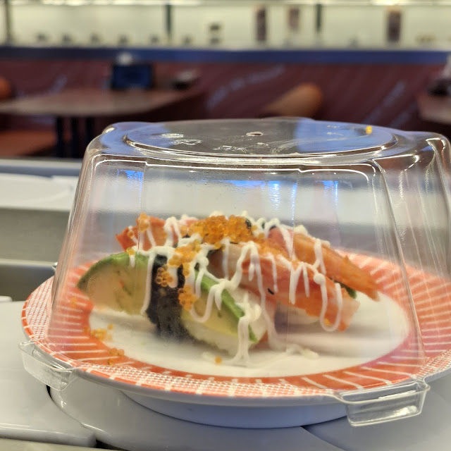 Sushi from the Sushi Train