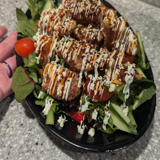 Chicken Karage Salad