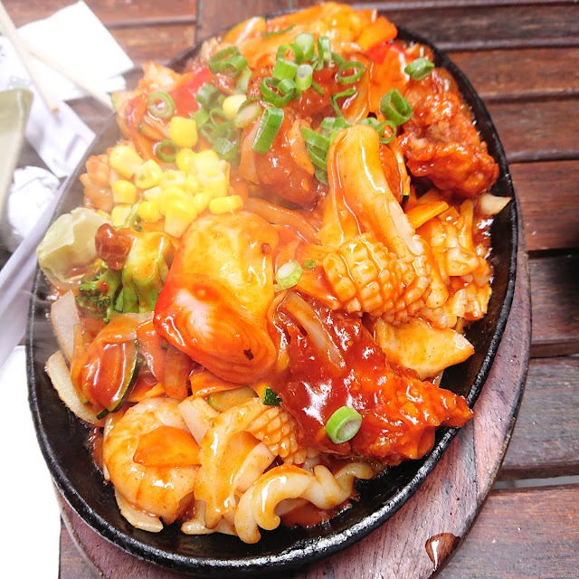 Seafood Teppanyaki Hot Plate