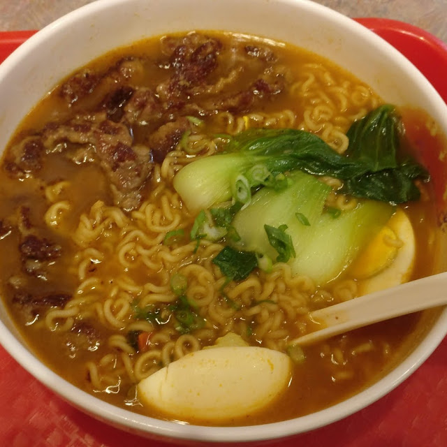 Stew Beef Ramen Noodle Soup