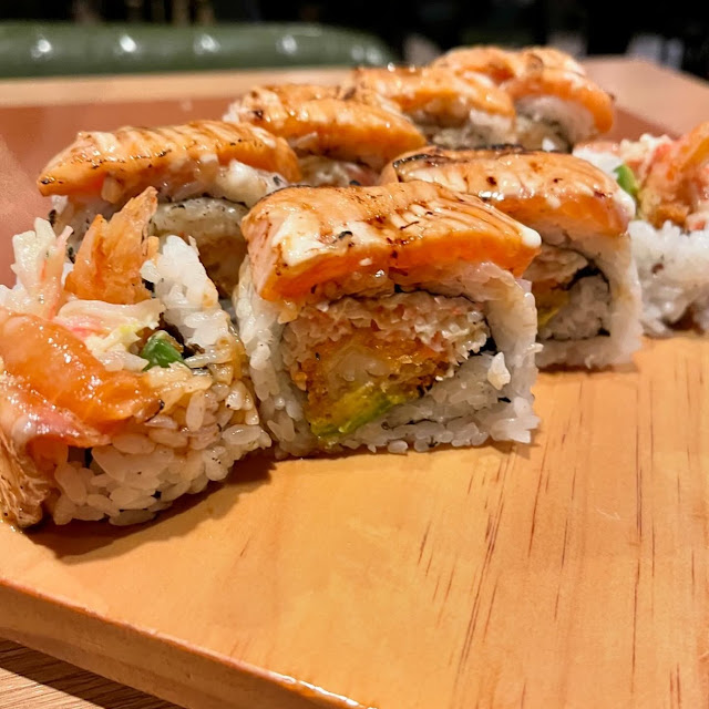 Grilled Salmon Roll