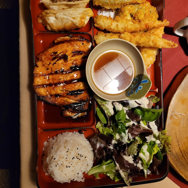 Teriyaki Salmon Bento Box