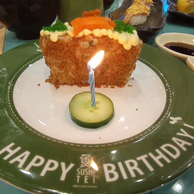 Birthday Sushi