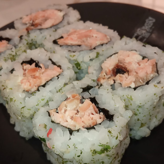 Baked Salmon Maki