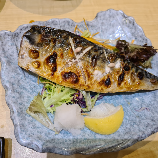 Grilled Mackerel Saba