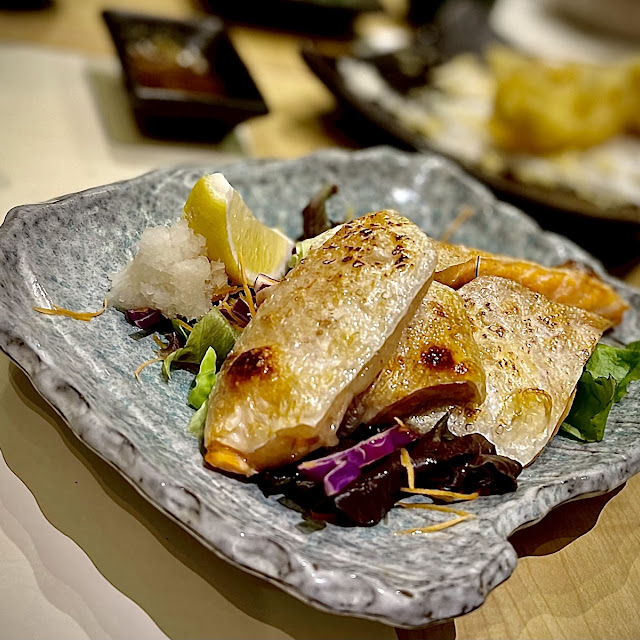 Grilled Salmon Belly