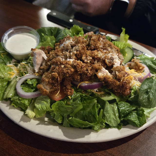 Pecan Crusted Chicken Salad