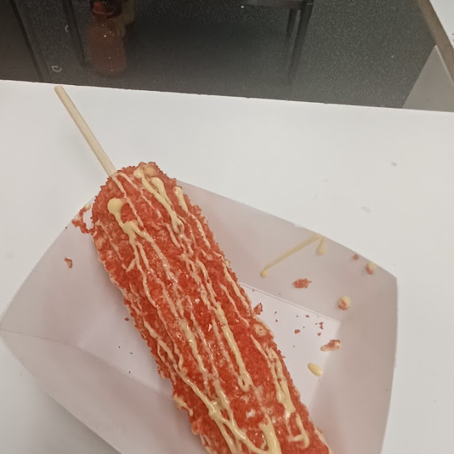 Hot Cheetos Elote
