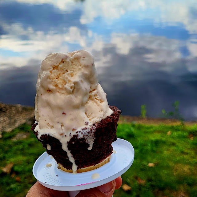Vegan Soft Serve Ice Cream Cone