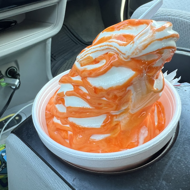 Tropical Orange Ice Cream