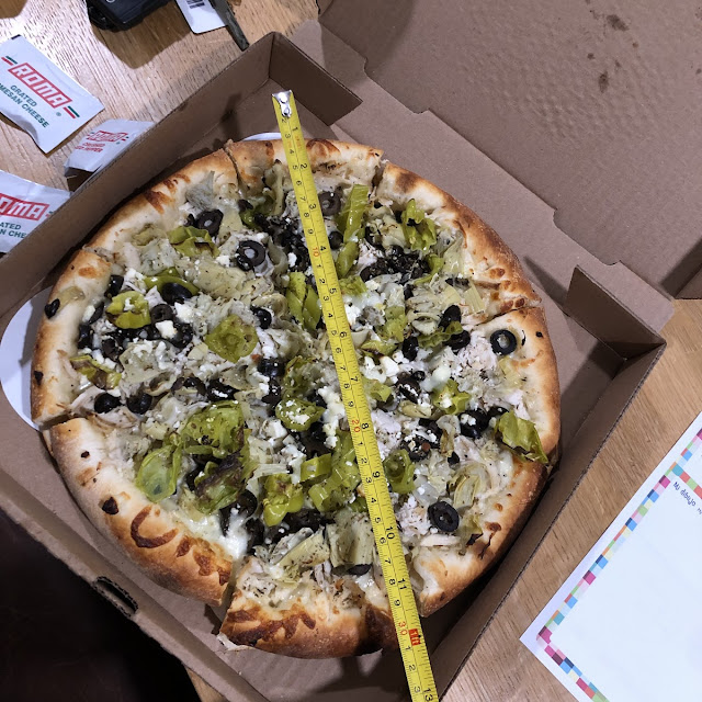 Mediterranean Chicken Pizza