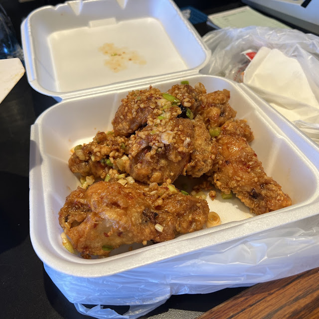 Spicy Jumbo Garlic Wings Hot & Spicy 8