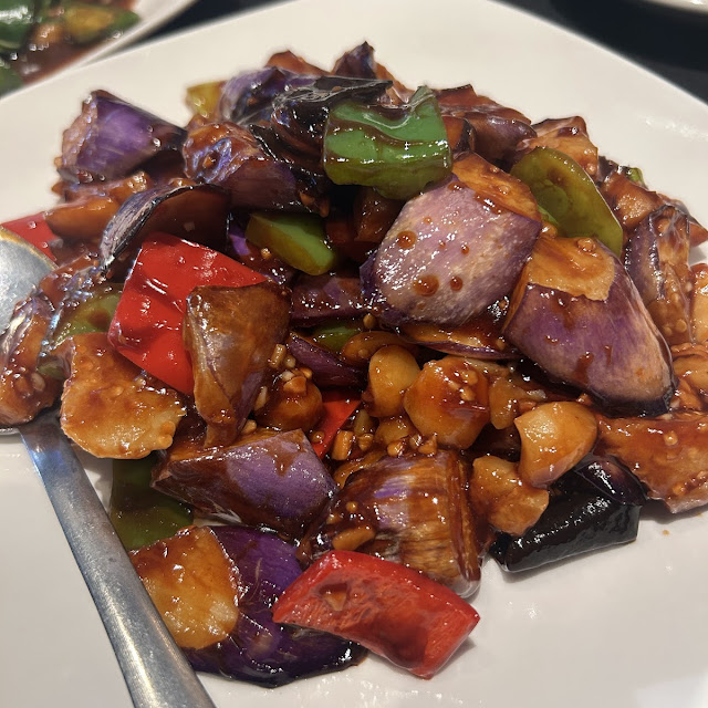 Eggplant with Plum Sauce