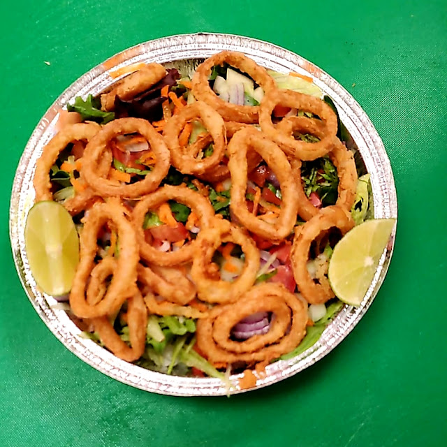 Fried Calamari Salad