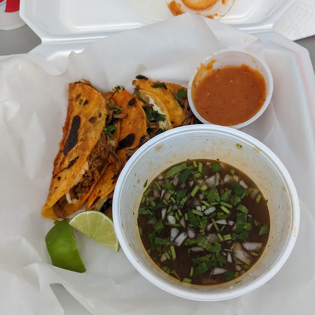 Queso Birria Tacos with Consume