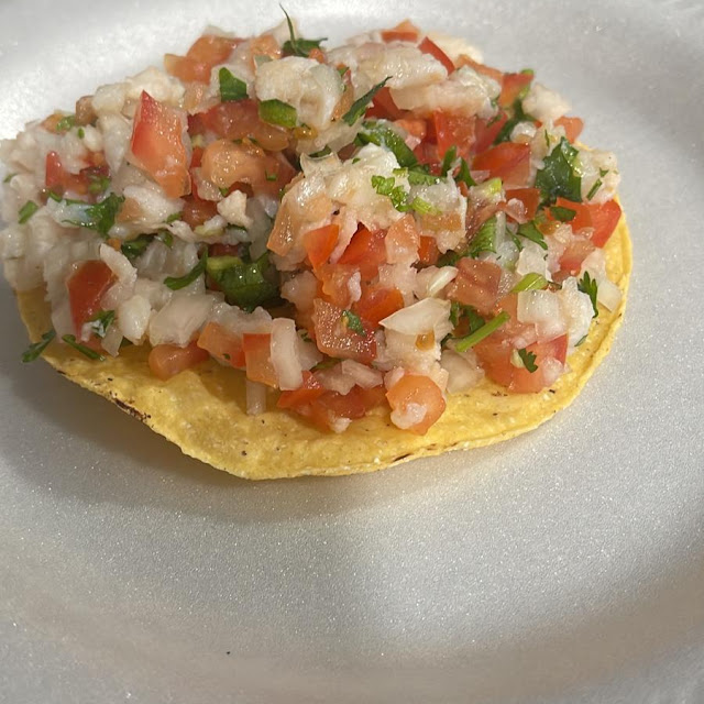 Tostada de Ceviche