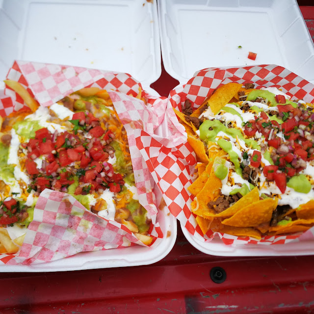 Carne Asada Fries and Carne Asada Nachos