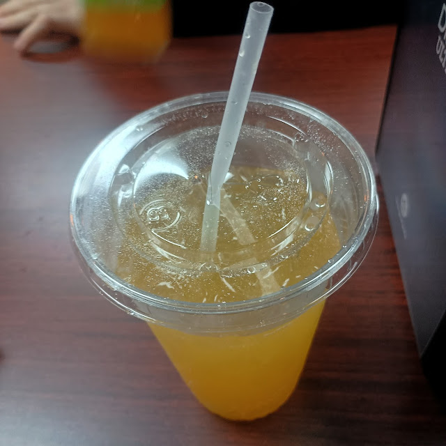 Mango Drink and Starry Soda