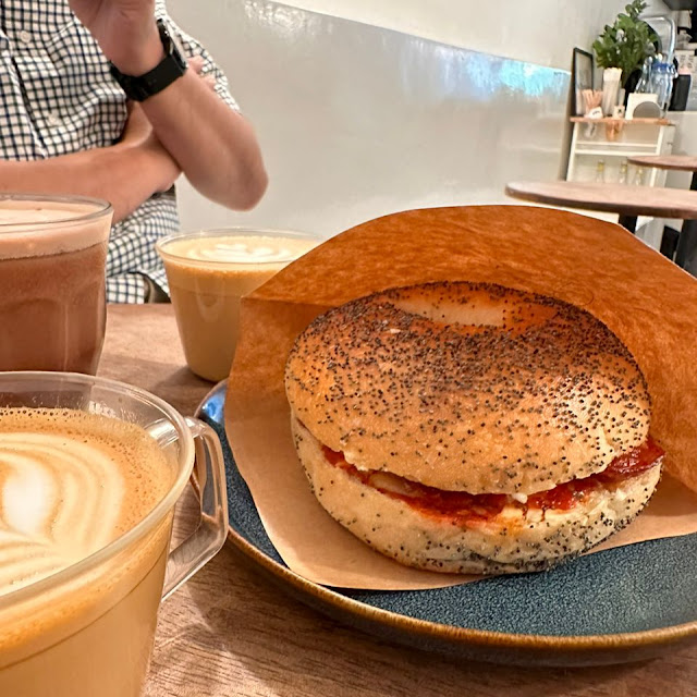 Pepperoni Bagels