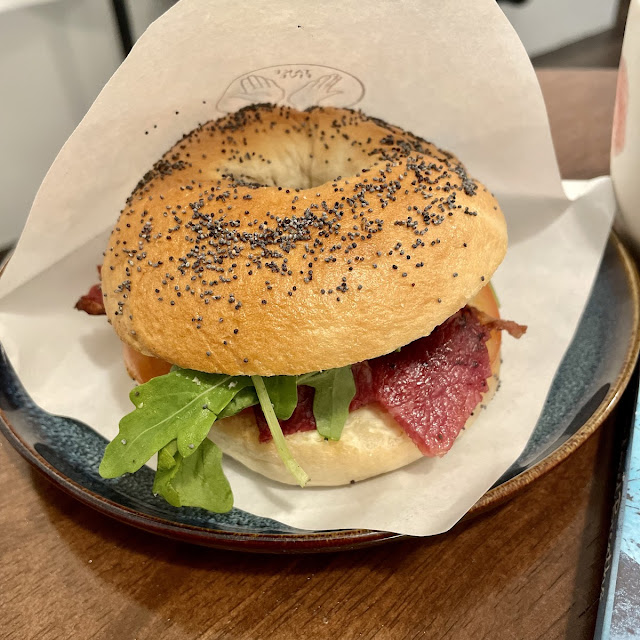 Spicy Chicken Bagel