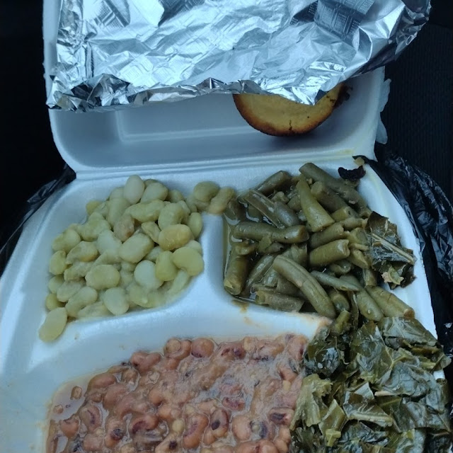 Black Eyed Peas Collard Greens Lima Beans