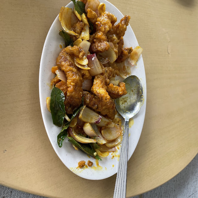 Salted Egg Mantis Prawn