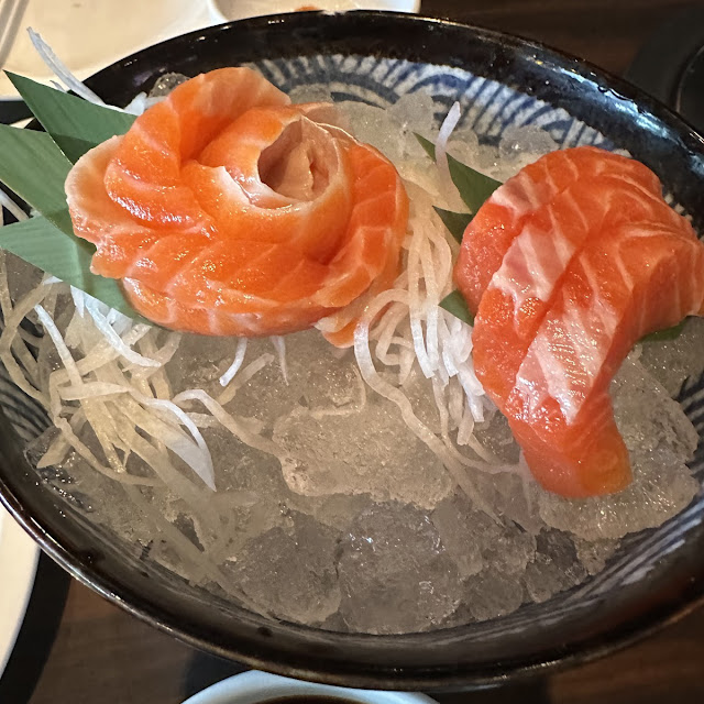 Salmon Belly Sashimi