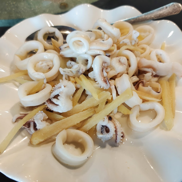 白灼鱿鱼