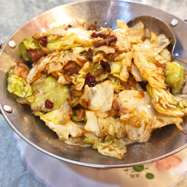 Stir Fried Cabbage