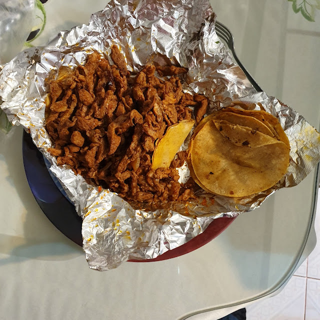 2 Tacos de Pastor Con Verdura Para Llevar