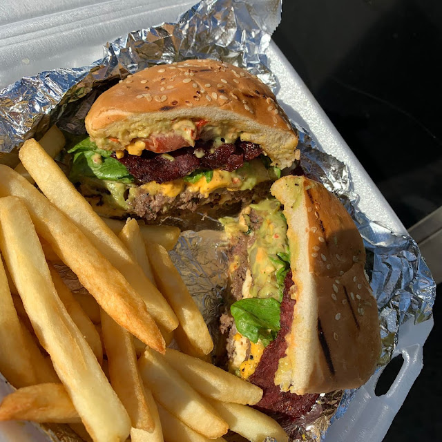 Hamburger and Fries