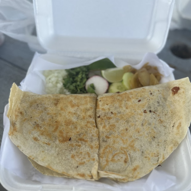 Steak and Chicken Quesadilla