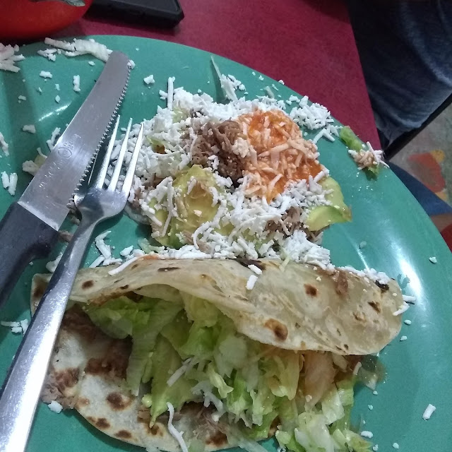 Tortilla de Harina Con Deshebrada