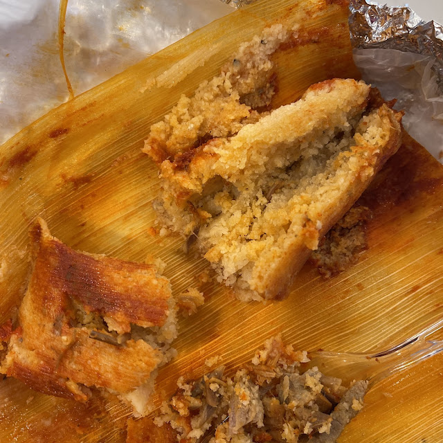 Homemade Tamale Pork in Red Sauce