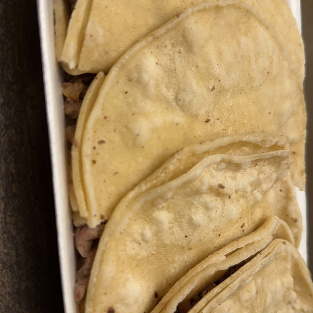 Corn Tortilla w Cheese and Steak