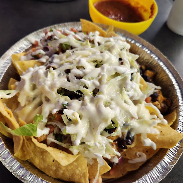 Grilled Chicken Nachos