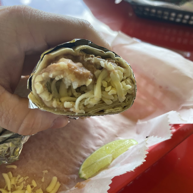 Bean and Cheese Burrito