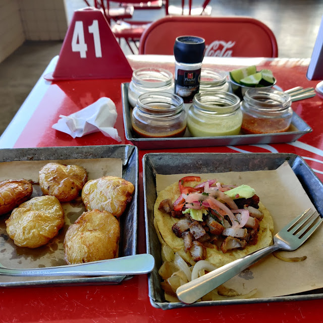 Orden de Tacos Al Pastor En Tortilla de Maíz