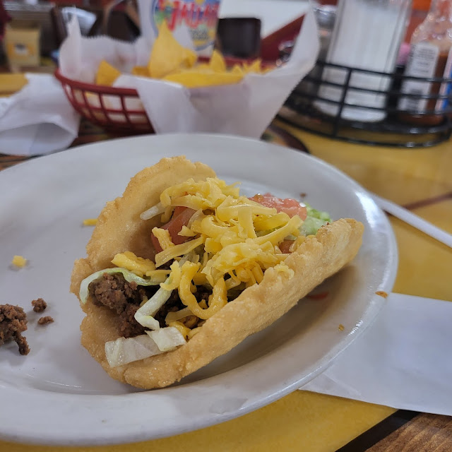 Three Puffy Tacos