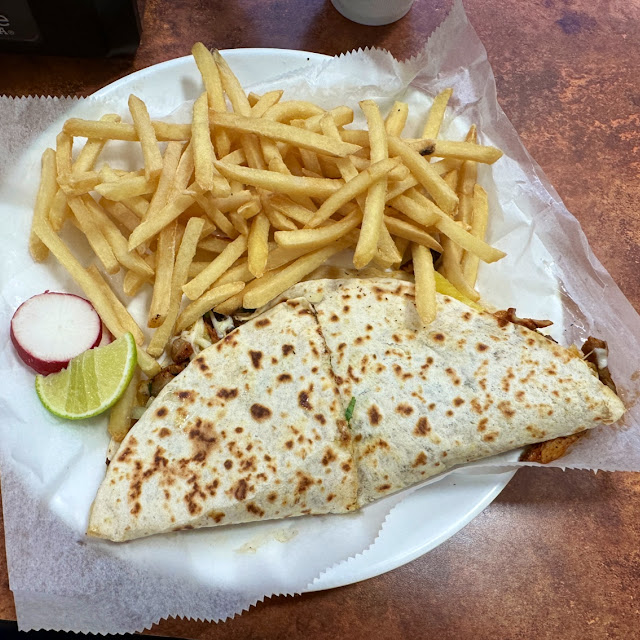 Gringa Pork Quesadilla